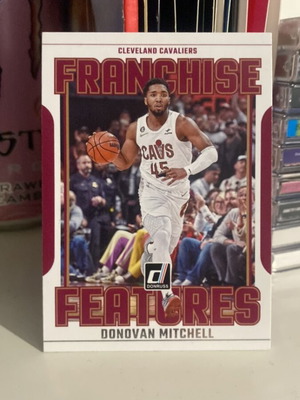 Donovan Mitchell Franchise Features card in good condition