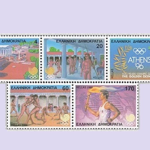 1988 Greece Olympic Games Mint Never Hinged Stamp Set