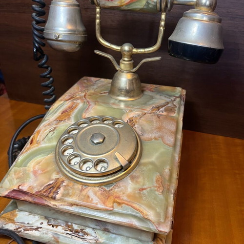 Vintage Rotary Onyx Luxury Telephone 50s-60s like new