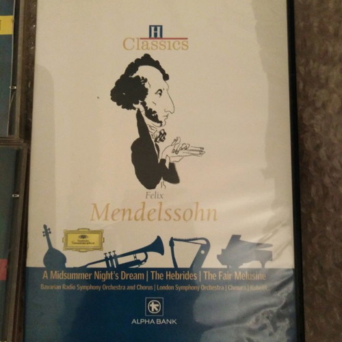 Mendelssohn classical music used, 3 CDs