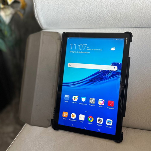 Huawei MediaPad M5 Lite 10.1" таблет като нов, WiFi, 3GB/32GB, сив