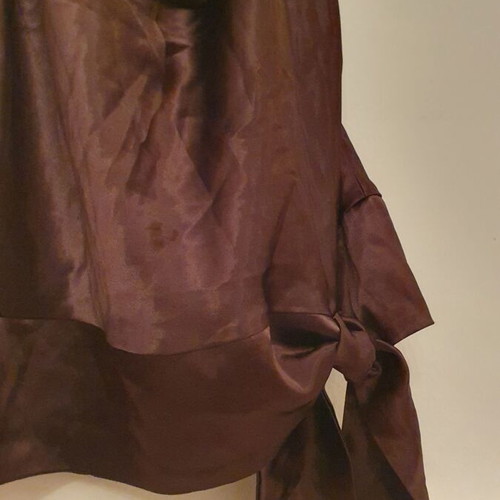 Women's blouse used, brown, size M