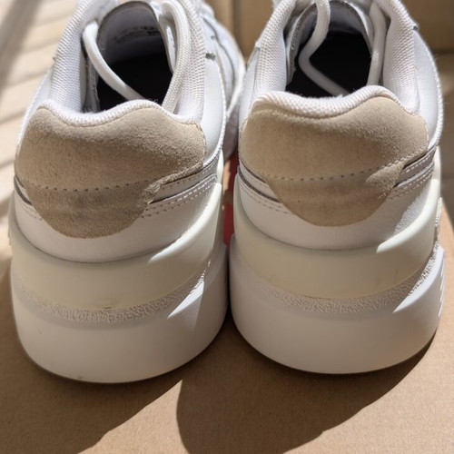 Lacoste Flatform Sneakers used, white off-white, size 37