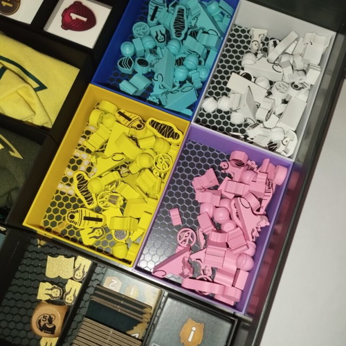 Men Nefer 3D printed insert for board game