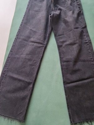 Zara denim pants black, like new, size XL
