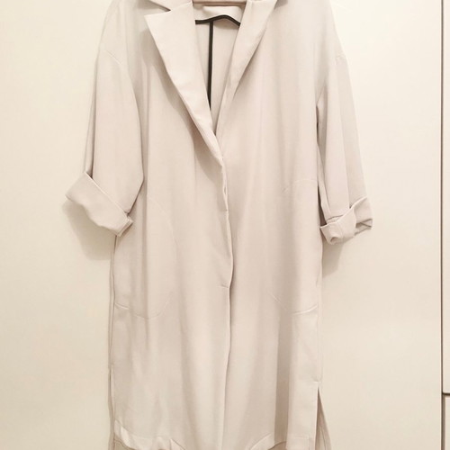 Lotus Eaters jacket dress new, oversized, off white, size S