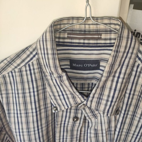 Marc O' Polo men's plaid shirt like new, sizes M and L