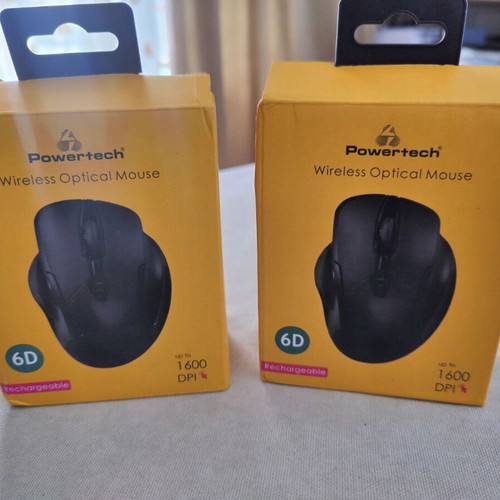 Powertech rechargeable wireless mice pair like new