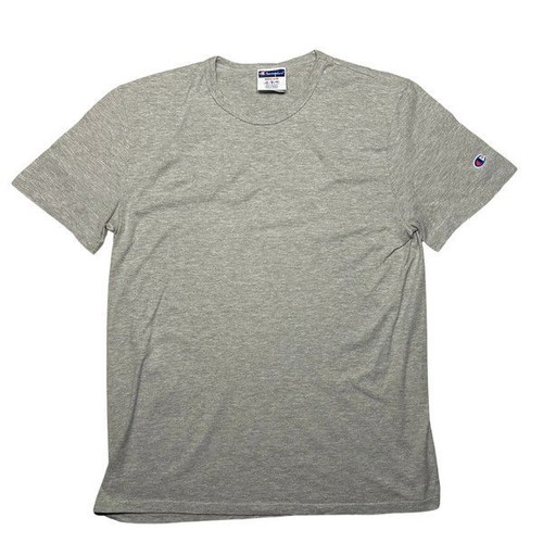 Champion T Shirt men's short sleeve top Medium color gray Classic