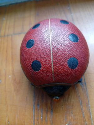 Επιτραπέζιο ρολόι Relide μεταχειρισμένο, 8ημερο 15jewel, Swiss made, μινιατούρα πασχαλίτσα