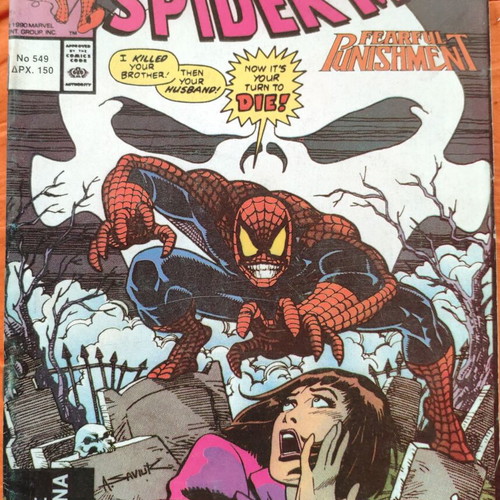 Spiderman 549 used comic book