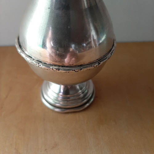 Silver 925 vase from the 60s used, 257g