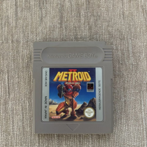 Metroid II Return of Samus Nintendo Game Boy used
