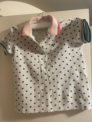 Lacoste T shirt girl used, size 140 cm