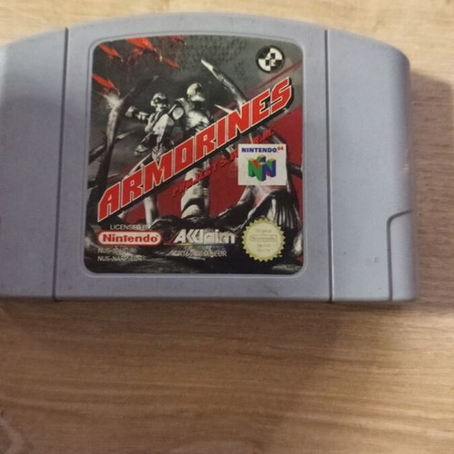 Armorines Nintendo 64 cartridge used