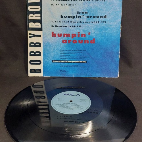 Bobby Brown Humpin' Around vinyl used, R&B / Soul