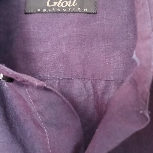 Glou men's shirt purple melange size L used