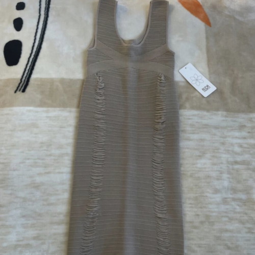 Aura dress beige, new, size L