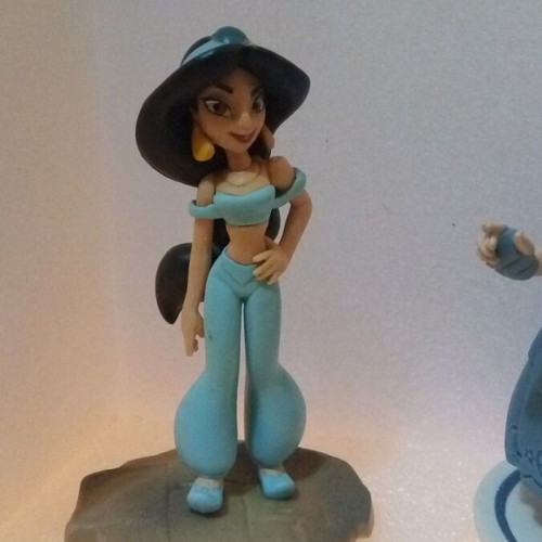 Disney princess figures set Jasmine Mulan Cinderella 9cm like new