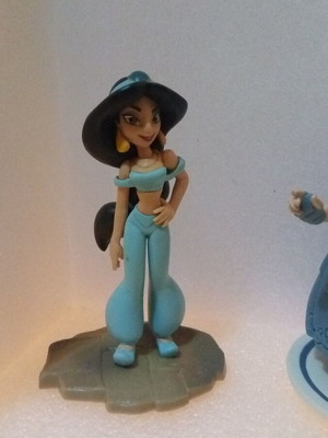 Disney princess figures set Jasmine Mulan Cinderella 9cm like new