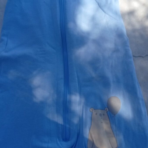 Sleeping bag Lupilu like new, size 0-6 months, light blue