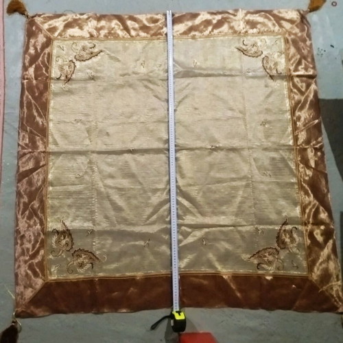 Set of 4 new Indian silk scarves of various sizes