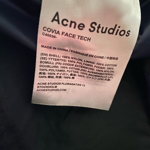 Acne Studios Covia Face Tech cap hat
