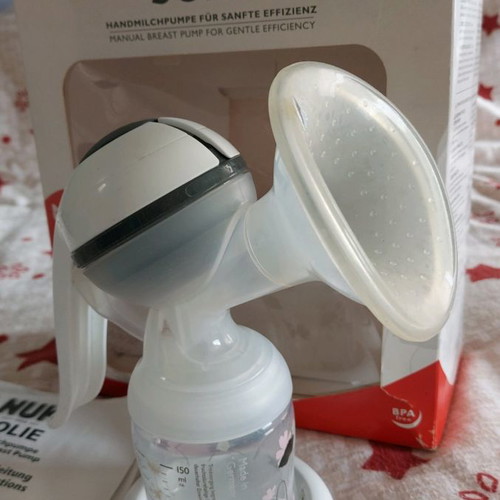 NUK Jolie manual breast pump used