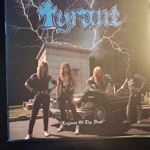 Tyrant Legions Of The Dead 2018 blue vinyl LP