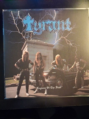Tyrant Legions Of The Dead 2018 blue vinyl LP