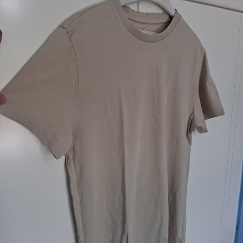 H&M beige shirt size M new and authentic
