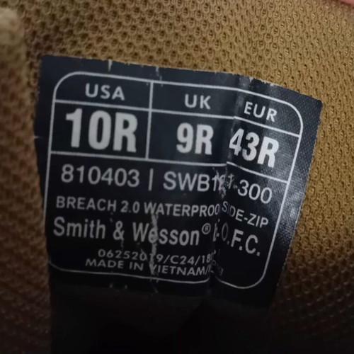 Smith & Wesson Military Boots used, size 43
