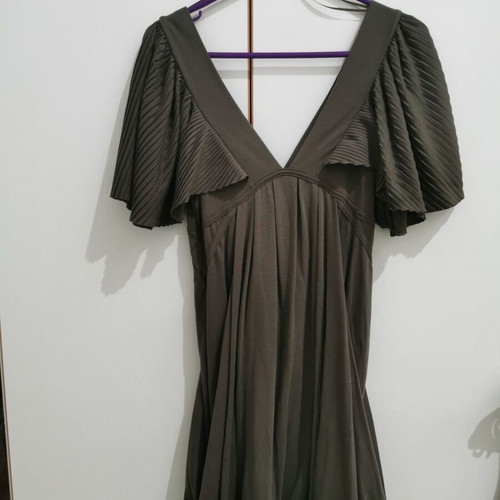 Balloon dress khaki size M like new