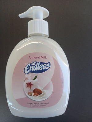 Endless hand cream soap 300 ml with almond milk scent and aloe extract