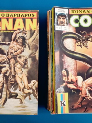Conan comics used, bundle issues 32,50,52,57,60,64 etc.