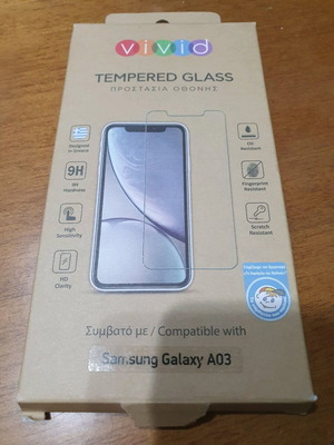 Τζαμάκι για Samsung A03 αχρησιμοποίητο