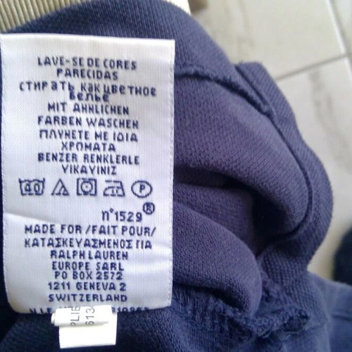 Ralph Lauren Polo Medium like new, blue, 100% cotton