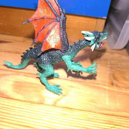 Chap Mei Green Winged Dragon figure like new