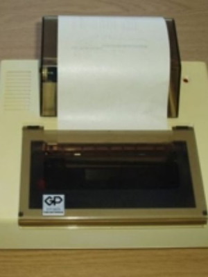 Seikosha Printer GP-50S for Sinclair ZX Spectrum used with power supply