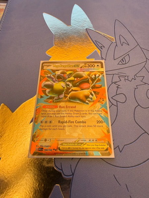 Pokemon card Mega Kangashkan EX 104/132 like new