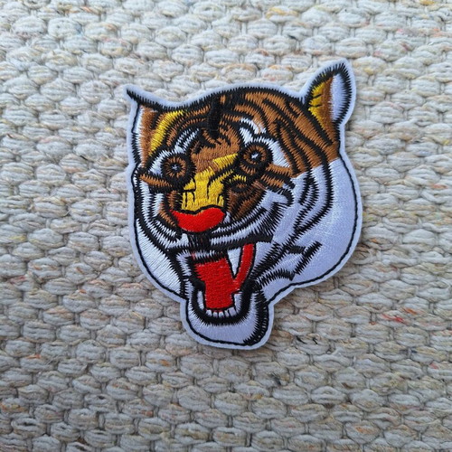 Tiger iron-on patch new, heat transfer motif