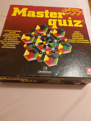 Master quiz knowledge game like new