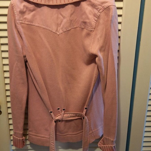 Esprit pink cotton cardigan like new size M