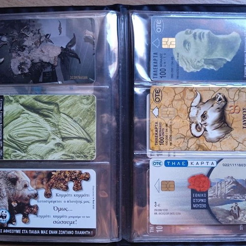Phone cards set of 36, 1997-1998 period, album 4