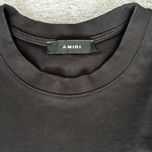 Amiri Paint Drip Core Logo Tee Black size L like new