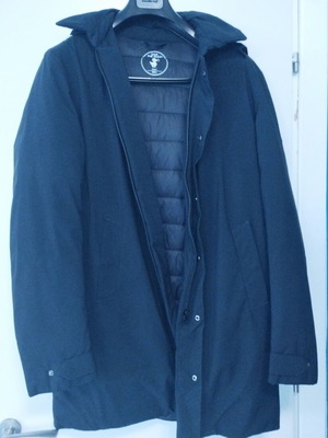 Save The Duck Plumtech Rainy waterproof jacket size L like new, black