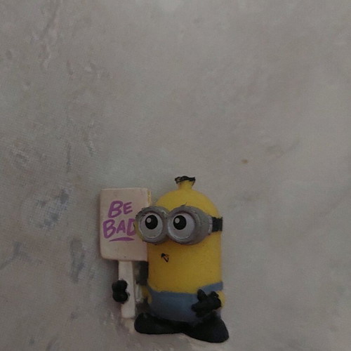 Minion rubber figures like new, pack of 5 pieces
