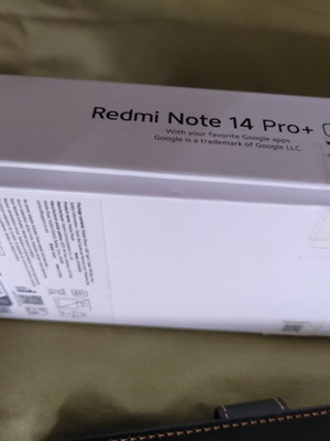 Xiaomi Redmi Note 14 Pro+ 5G smartphone 256GB, black