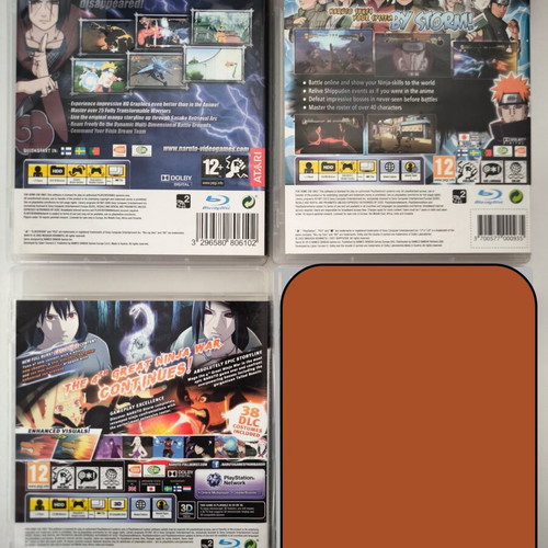 Naruto Ultimate Ninja game collection for PS3