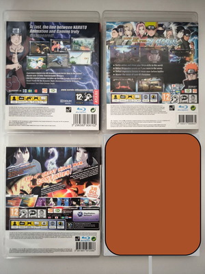 Naruto Ultimate Ninja game collection for PS3